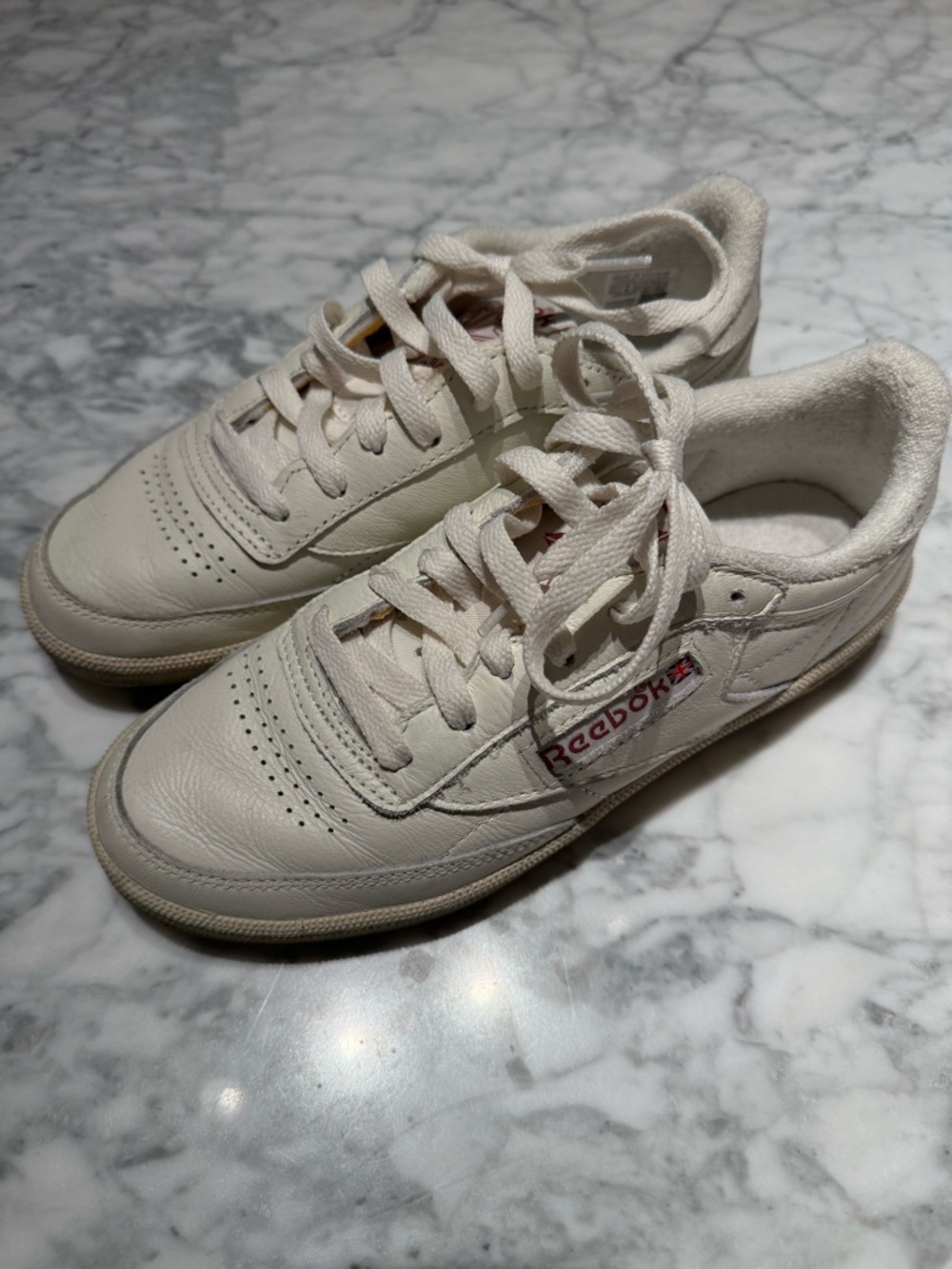 Reebok Kids Low-Top Sneakers in Off-White